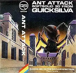 Ant Attack cassette cover art