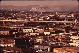 Overview of Birmingham, 1972