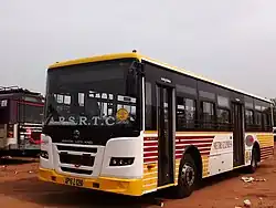 Buses used in Vijayawada BRTS