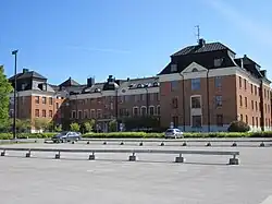 Chancery building and barracks I (from north)