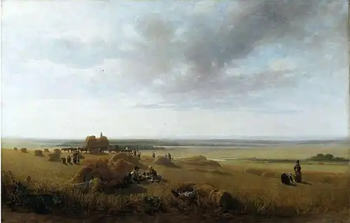 A Cornfield by Peter De Wint