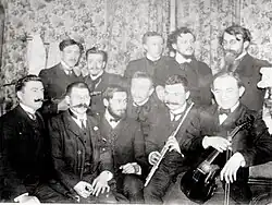 Abbaye de Créteil, group photograph