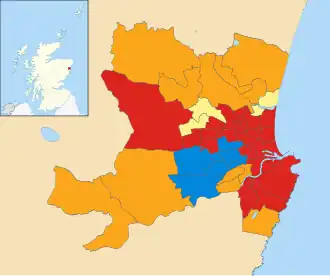 1999 results map