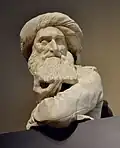 Prophet with Turban, plaster cast from before 1870