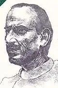 Acharya Kripalani 1989 stamp of India (cropped).jpg