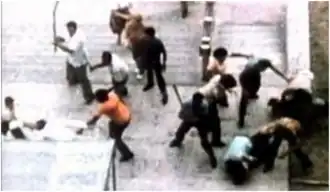 Act of repudiation conducted in Cuba during 1980.