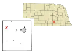 Location of Kenesaw, Nebraska