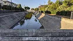 Looking north from East Meadow Drive, Palo Alto, in the dry season