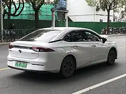 Aion S Xuan 580 rear
