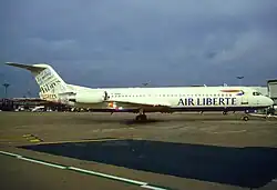L'esprit Liberté (Fokker 100)