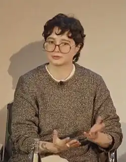 Blakemore at the British Library in 2023