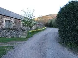 Picture of the exterior of Akeld Manor.