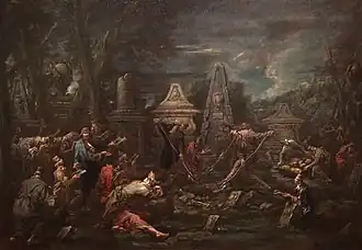 Jewish Funeral, oil on canvas, 87 x 117 cm, Musée d'Art et d'Histoire du Judaïsme