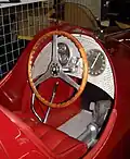 Cockpit of an Alfa Romeo 12C-36
