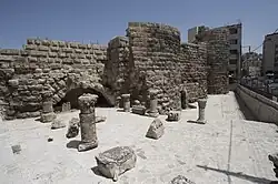 Nymphaeum fountain and baths