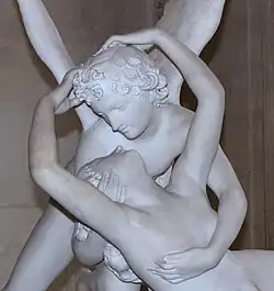 Psyche Revived by Cupid's Kiss by Antonio Canova