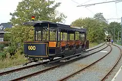 The Amsterdam open by car 600 at the Parklaan (changer) in Amstelveen.