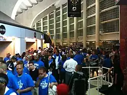 Amway Arena Concourse.