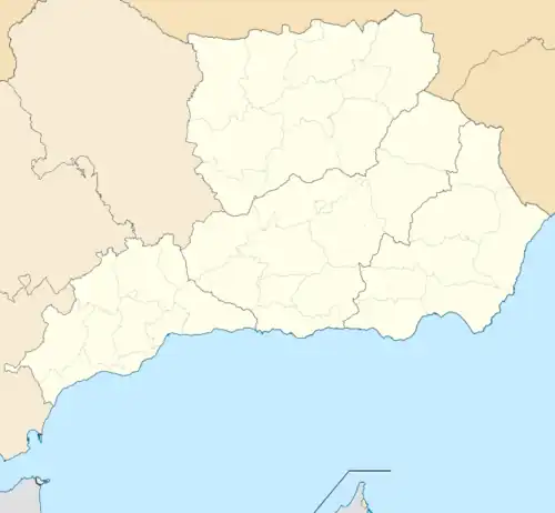 2024–25 Tercera Federación is located in Eastern Andalusia