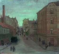 Street View in Oslo (1922)