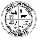 Official seal of Anderson County