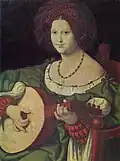 The Lute Player by Andrea Solario, Palazzo Barberini, c. 1510[99]
