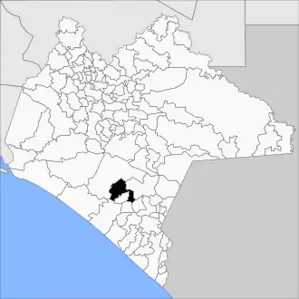 Municipality of Ángel Albino Corzo in Chiapas