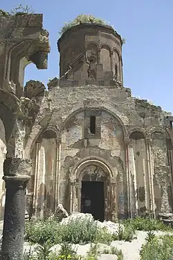 Zakarid church of Tigran Honents, Ani, 1215.[4]