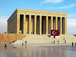 Image 20Anıtkabir designed by Emin Halid Onat and Ahmet Orhan Arda (1944–53) (from Culture of Turkey)