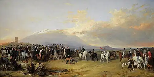Caledonian Coursing Meeting, near the Castle of Ardrossan