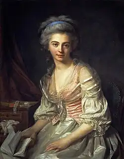 The Artist's Daughter, Marie-Nicole Vestier, 1783