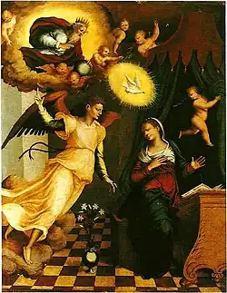 The Annunciation, 1550