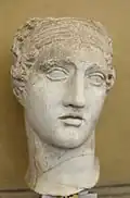 Head of Aphrodite. Phidian style