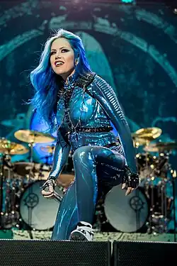White-Gluz performing in 2023