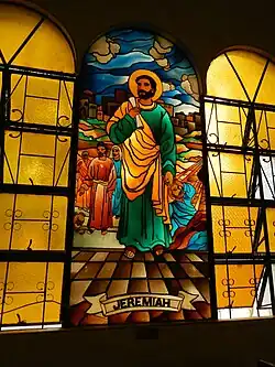 Jeremiah at Aringay church