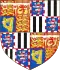 Arms of Alexander Mountbatten, Marquess of Carisbrooke (after 1917)