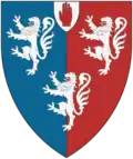 The coat of arms of the Powell baronets.