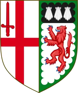 Lord Mayor Russell's personal arms