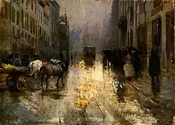 Vecchia Milano, Old Milano, 1890