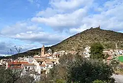 View of Azuébar.