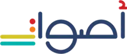 The logo of Aswat, which is the name of the organization written in stylized multicolored Arabic script