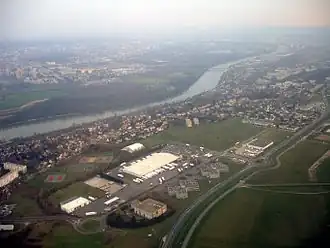 An aerial view of Athis-Mons