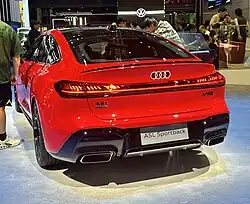 Audi A5L (Sportback) rear view