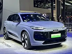 Audi Q6L e-tron at Auto Beijing 2024