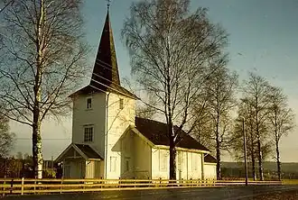 Auli Church, Nes, wood, long church (1907) photo kirkenorge.no