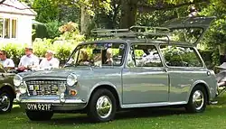 Austin 1100 Mk.I Countryman (three-door estate ) 1967. A red 1100 Countryman was immortalised in the Fawlty Towers episode "Gourmet Night"