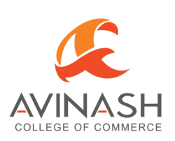 The logo of Avinash College of Commerce in png forat