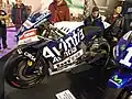 The Ducati Avintia, ridden by Héctor Barberá in the 2015 season on display.