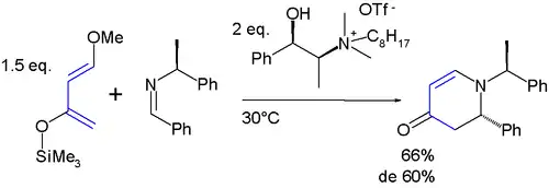 Danishefsky's diene in Aza-Diels_Alder