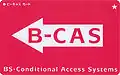 BS Digital CCI and Terrestrial Digital support mark B-CAS card
